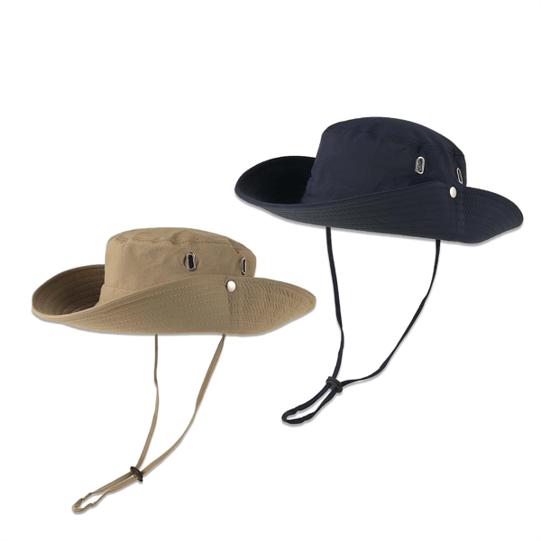 300656903 Wide Brim Sun Visor Twill Bucket Hat