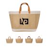 300709518 Vintage Jute Tote Bag