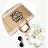 300709519 Vintage Jute Tote Bag
