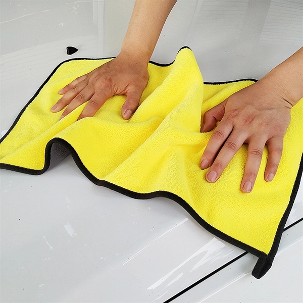 500GSM Microfiber Car Cleaning Towel 11.8" X 15.7"