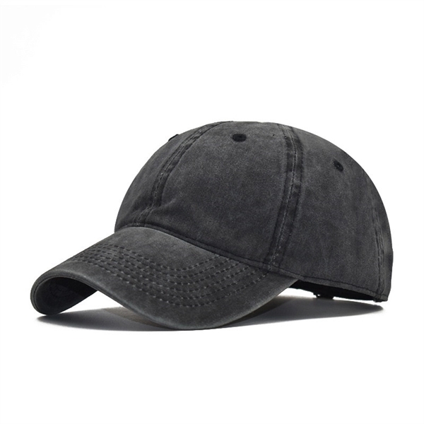 Washed Twill Cotton Adjustable Dad Cap