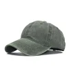 Washed Twill Cotton Adjustable Dad Cap