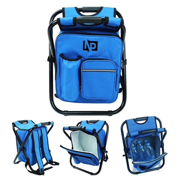 3 In 1 Folding Camping Backpack Chair
