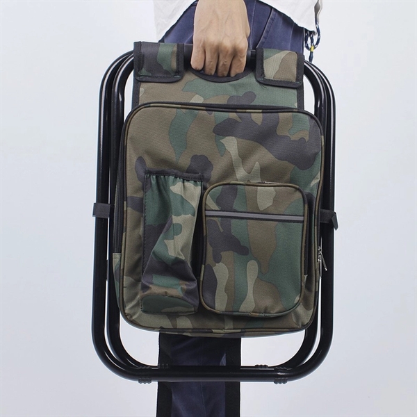 3 In 1 Folding Camping Backpack Chair