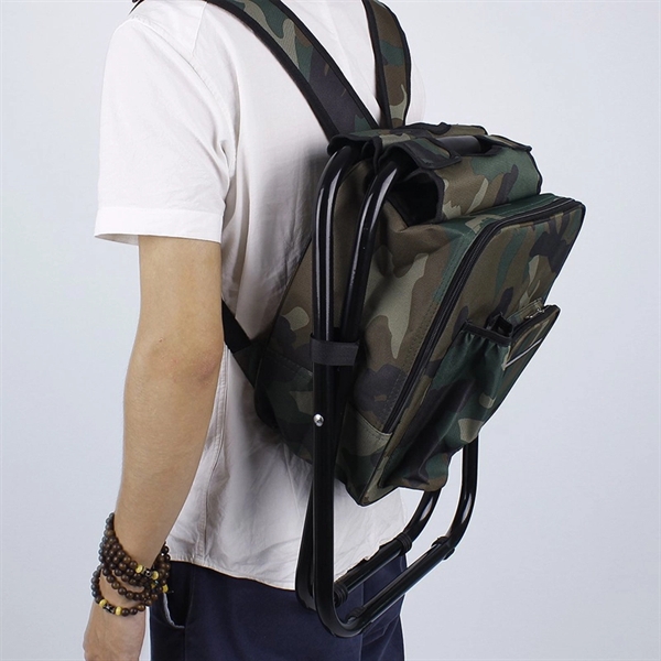3 In 1 Folding Camping Backpack Chair