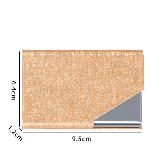 Pu Leather Credit Card Wallet Case