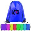 Polyester 210D Drawstring Backpack 17" X 14"