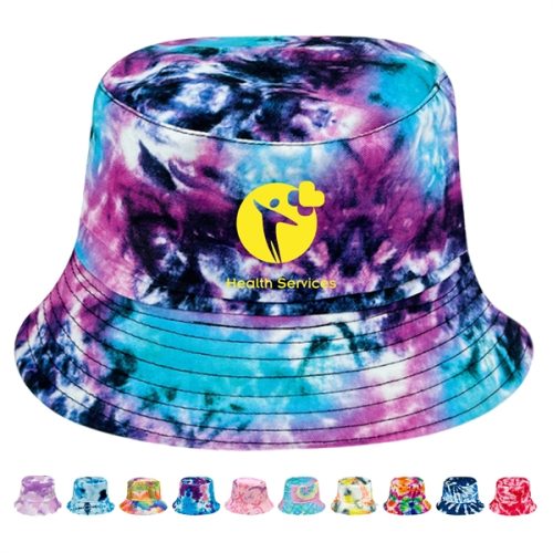 Cotton Tie Die Bucket Hat