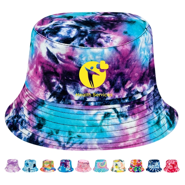 Cotton Tie Die Bucket Hat