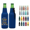 Neoprene Thermocoolers Zip-Up Beer Sleeves Fit 12 Oz/330Ml