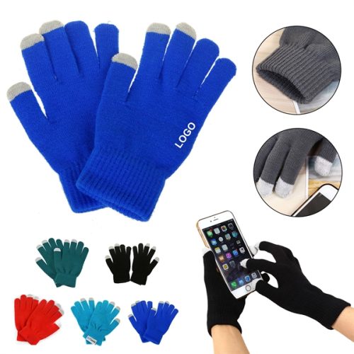 Winter Knitted Touch Screen Gloves