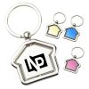 Rotational House Shape Keychain