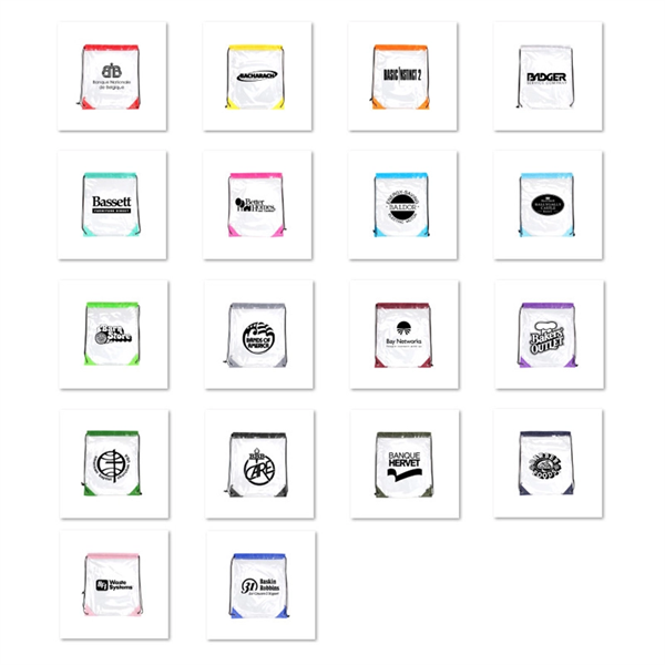 301964022 Clear Drawstring Backpack