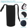 Portable Neoprene Water Bottle Sleeve Cup Cover With Strap
