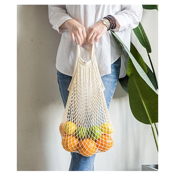 Reusable Mesh Shopping Tote Grocery Bag