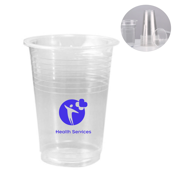 301989535 16Oz Crystal Clear PET Plastic Cups