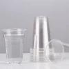 301989547 16Oz Crystal Clear PET Plastic Cups