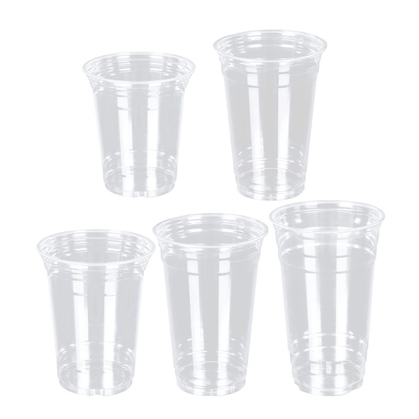 301989554 16Oz Crystal Clear PET Plastic Cups