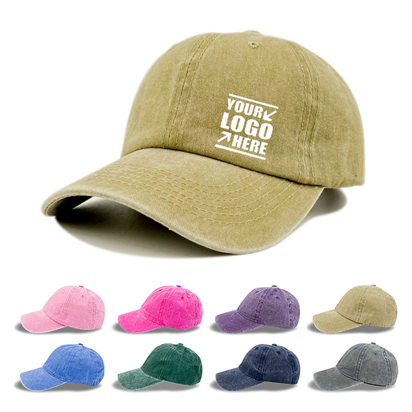 6 Panel Cotton Canvas Cap