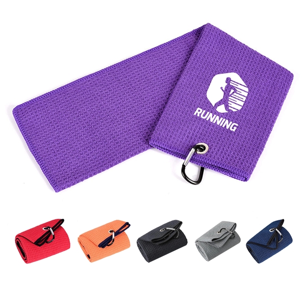 Custom Waffle Golf Towel