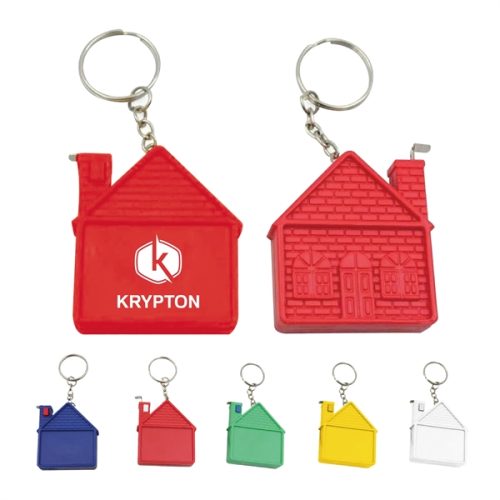 302255846 Promo House Tape Measure Key Chains