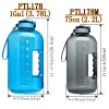 1 Gallon Plastic Water Jug