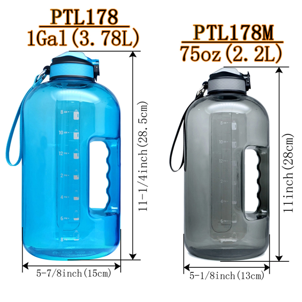 1 Gallon Plastic Water Jug