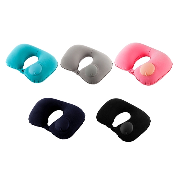 U-Shape Inflatable Neck Pillow