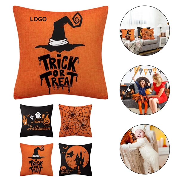 Full Color Halloween Pillow Case