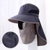 Outdoor Sun Hat With Face Shield