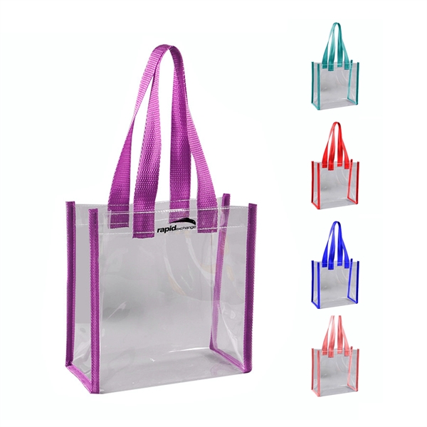 302488424 Clear Pvc Tote Bag