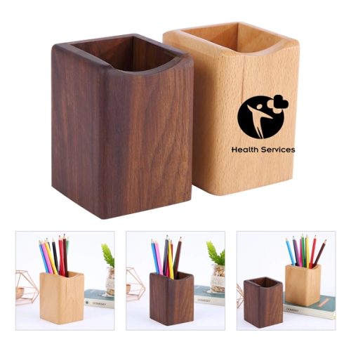 Wood Pen Cup