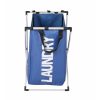Oxford Foldable X-Frame Laundry Hampers Basket