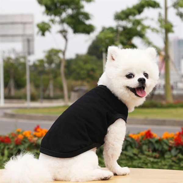 302696772 Dog Cotton Vest Coat In Summer