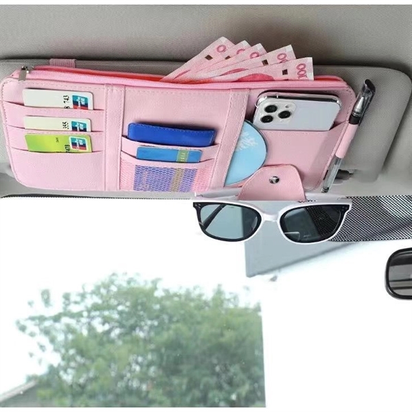 Car Sun Visor Point Pocket Organizer