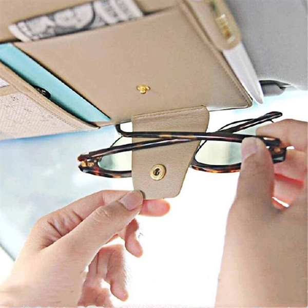 Car Sun Visor Point Pocket Organizer
