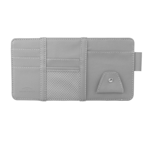 Car Sun Visor Point Pocket Organizer