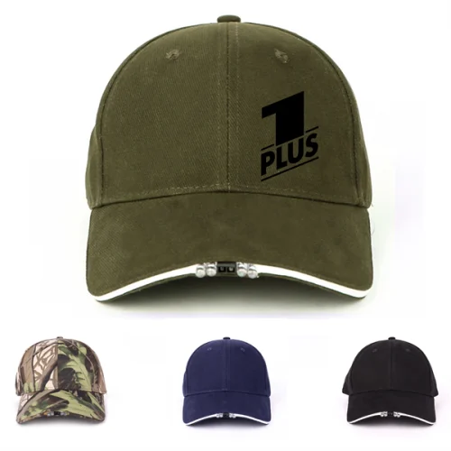 Sports Hat With Flashlight