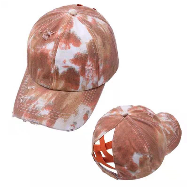 Tie-Dye Ponytail Cap