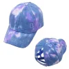 Tie-Dye Ponytail Cap