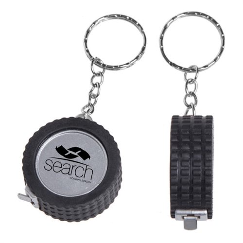 Tire Tape Measure Keychain