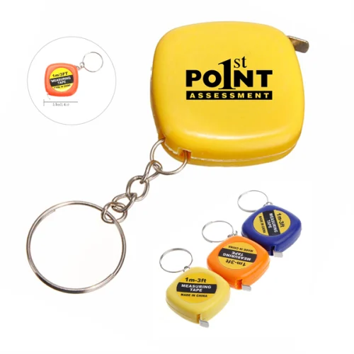 Mini Tape Measure Keychain