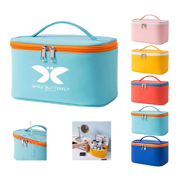 Pu Leather Toiletry Bag