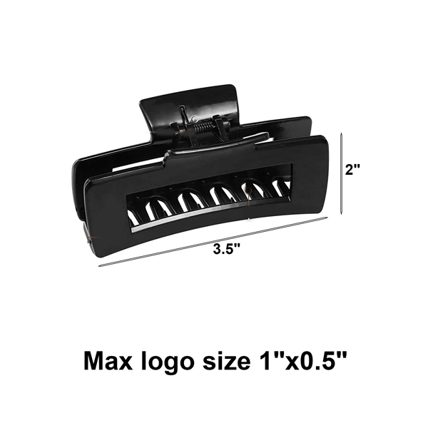 Rectangle Hair Claw Clip