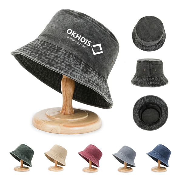 Beach Denim Bucket Hat