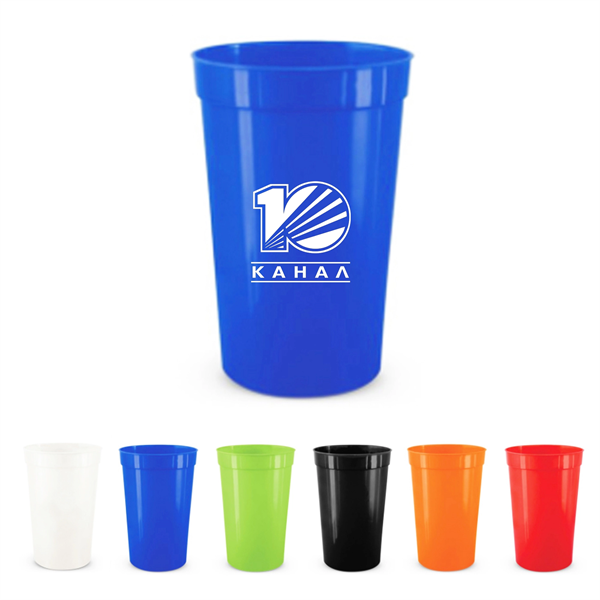 16 Oz Food Grade Plastic Stadium Cup