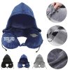 Inflate Travel Hood Neck Pillow