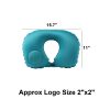 Inflatable U-Shaped Travel Pillow