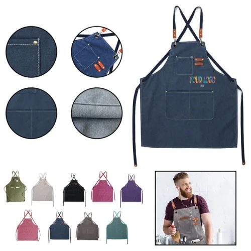 Adjustable Straps Canvas Chef Apron
