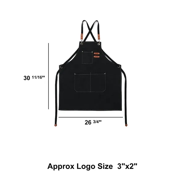 Adjustable Straps Canvas Chef Apron